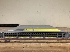 Cisco Catalyst 4948 WS-C4948E 48 Portas L3 Gigabit Switch Dual Corrente Alternada comprar usado  Enviando para Brazil