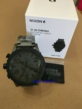 Usado, Novo Relógio 51-30 Chrono A083-1062 PRETO FOSCO GUNMETAL A0831062 Genuíno EUA comprar usado  Enviando para Brazil