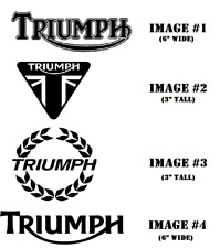 Triumph motorcycle vinyl for sale  Mesa