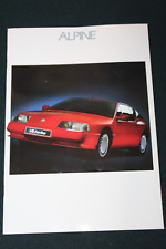 Renault alpine turbo for sale  BIRMINGHAM