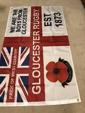Gloucester rugby flag for sale  WORCESTER