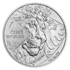 2024 Niue $2 Czech Lion BU 1 oz .999 Fine Silver Coin for sale  Shipping to South Africa