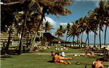 Postal Peter French Fort DeRussy Waikiki Playa Descanso y Recuperación segunda mano  Embacar hacia Argentina