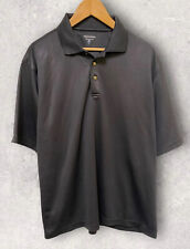 Pebble Beach Performance Men's Short Sleeve Polo Black Size XL for sale  Shipping to South Africa