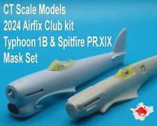 Kit de máscara Airfix Club 2024 conjunto Typhoon 1b e Spitfire XIX kits A73016 comprar usado  Enviando para Brazil