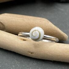 Shiva Shell 925 Sterling Silver Handmade Ring Christmas Jewelry All Size SP-742 for sale  Shipping to South Africa