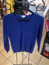 Pull bleu col d'occasion  Caudry