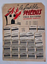 The phébus fuse d'occasion  Expédié en Belgium
