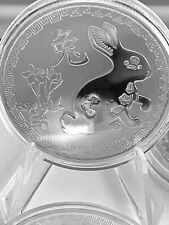 New Zealand 1oz Silver Bullion Coin Year of the Rabbit 2024 for sale  Shipping to South Africa