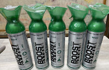 PACOTE COM 5 - Boost Oxygen 10 litros Lrg garrafa de oxigênio enlatada com bocal, natural comprar usado  Enviando para Brazil