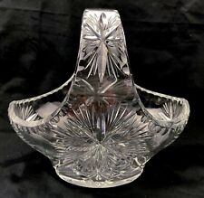 Beautiful crystal basket for sale  Shipping to Ireland