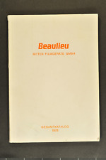 Beaulieu gesamtkatalog 1978 gebraucht kaufen  Wittmund