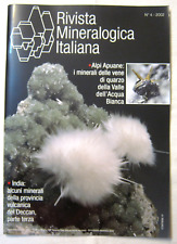 Rivista mineralogica italiana usato  Solza