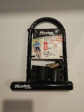 Cadeado de segurança Master Lock U-Bar bicicleta com suporte de transportadora com chave comprar usado  Enviando para Brazil