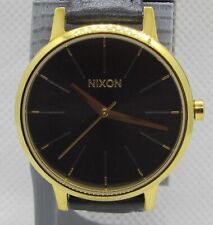 Usado, Relógio de quartzo feminino Nixon "The Kensington" com tema preto/dourado - corrida comprar usado  Enviando para Brazil