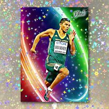 Used, Wayde van Niekerk Holographic Speed Of Light Sketch Card Limited 1/5 Dr. Dunk for sale  Shipping to South Africa