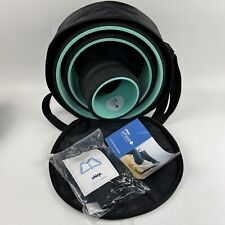 Roda de chilrear + rolo de espuma conjunto com 3 rodas terapia de alívio da dor nas costas corretor de postura comprar usado  Enviando para Brazil