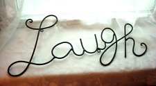 Metal laugh sign for sale  Fairfax