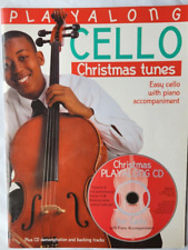Playalong cello christmas for sale  LOOE