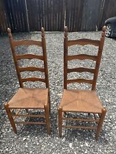 Vintage ladderback pair for sale  Midlothian
