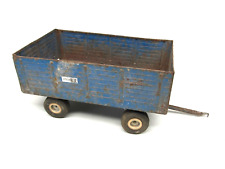 Vintage Ertl Big Blue Field Engineered Pressed Steel Farm Forrage Wagon Trailer comprar usado  Enviando para Brazil