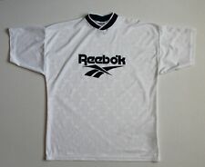 Usado, Camisa masculina vintage Reebok jersey manga curta logotipo grande poliéster (tamanho XL) comprar usado  Enviando para Brazil