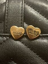 Brincos de coração em tom dourado Gucci comprar usado  Enviando para Brazil