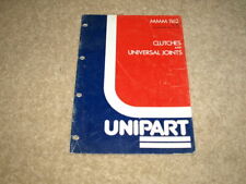 Unipart catalogue clutches for sale  SITTINGBOURNE