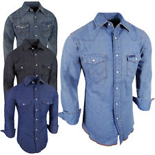 Denim western shirt d'occasion  Expédié en Belgium