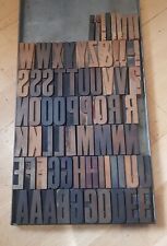 wooden alphabet printing blocks for sale  LONDON