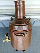 antique copper water boiling pot 10 inches for sale  Shipping to South Africa