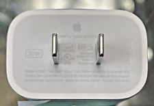 Used, Genuine Apple 20W Fast charge Adapter A1720 MU7T2LL/A USB-C Power Adapter White for sale  Shipping to South Africa