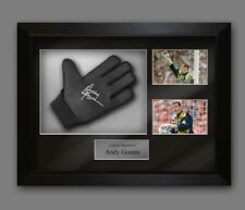 Andy Goram Hand Signed And Framed Scotland Goalkeeper Glove £79 for sale  CHRISTCHURCH