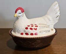 Vintage hen basket for sale  Angola