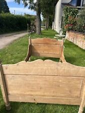 pine sleigh bed for sale  BROMSGROVE