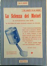Scienza dei motori. usato  Italia