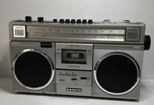 VINTAGE SANYO BOOMBOX AM FM RADIO CASSETTE GHETTO BLASTER M9925 TESTED WITH CORD for sale  Shipping to South Africa