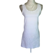 Novo Mini Vestido Feminino Dinamarca Tamanho XL Alce Longo Top Elástico Branco Curto Novo, usado comprar usado  Enviando para Brazil