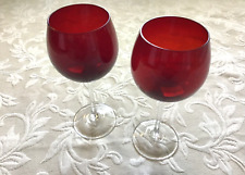 Wine glasses clear for sale  Shipping to Ireland