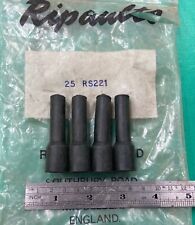 NOS Ripaults RS221 Spark Plug HT Ignition Lead Straight Rubber Boots Covers x4 for sale  Shipping to South Africa