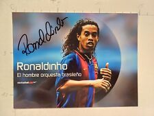 Ronaldinho barcelona fußballs gebraucht kaufen  Allenfeld, Boos, Hargesheim