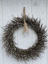 Pussy willow wreath for sale  Shipping to Ireland