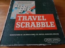 Travel scrabble spear for sale  MILTON KEYNES