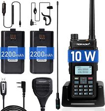 Radioaficionado portátil TIRADIO TD-H6 10 vatios actualizada de doble banda BaoFeng UV-5R... segunda mano  Embacar hacia Argentina