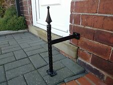  WALL MOUNTED,victorian style classic boot scraper,wrought iron ,blacksmith made for sale  Shipping to Ireland