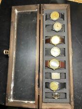 8 ZEGARKÓW MĘSKICH TISSOT ANTIMAGNETIQUE SUTER 8 WATCHES SET VINTAGE na sprzedaż  PL