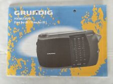 Grundig portable radio gebraucht kaufen  Allenbach, Herborn, Sien