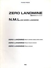 RYUICHI SAKAMOTO Piano Solo Peça ZERO LANDMAINE/N.M.L. Score Book Japão comprar usado  Enviando para Brazil