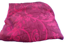 Usado, Housse d'edredon vintage surpiqué-tons rouges-motifs floraux-130X140 cm comprar usado  Enviando para Brazil
