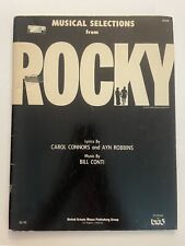 Usado, Partituras de Rocky, Bill Conti seleções musicais de Rocky: piano, vocal, guitarra comprar usado  Enviando para Brazil